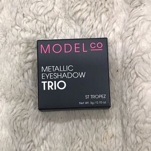 2 for $15 or 3 for $20 Model Co metallic eyeshadow trio - St Tropez